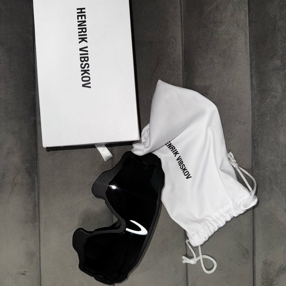 Henrik Vibskov Black Sunglasses